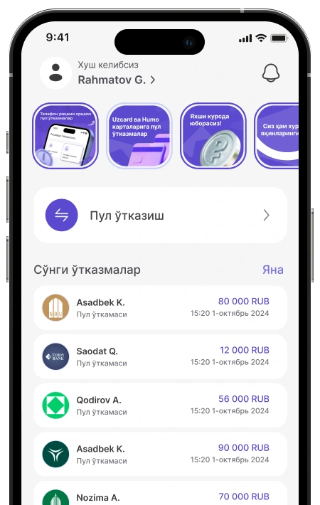 Tezda ilovasini yuklab olish uchun ko'rsatma