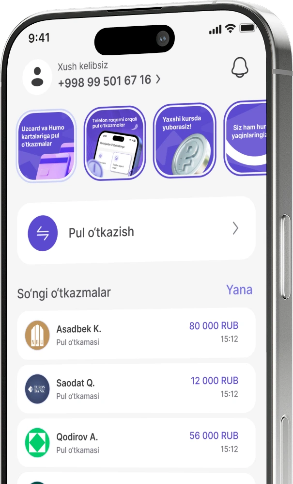 Men ham xursand, yaqinlarim ham!